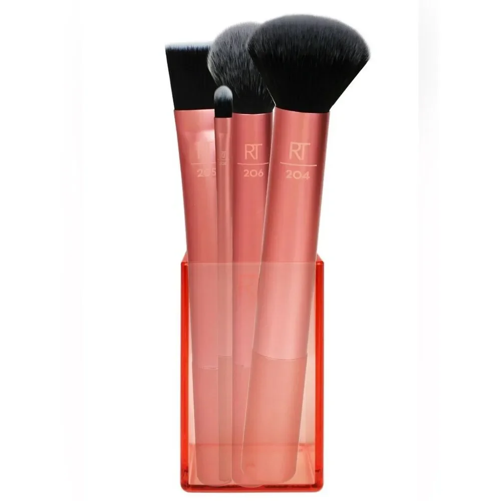 Real Techniques Flawless Base Makeup Brush Set, 5 Piece Set